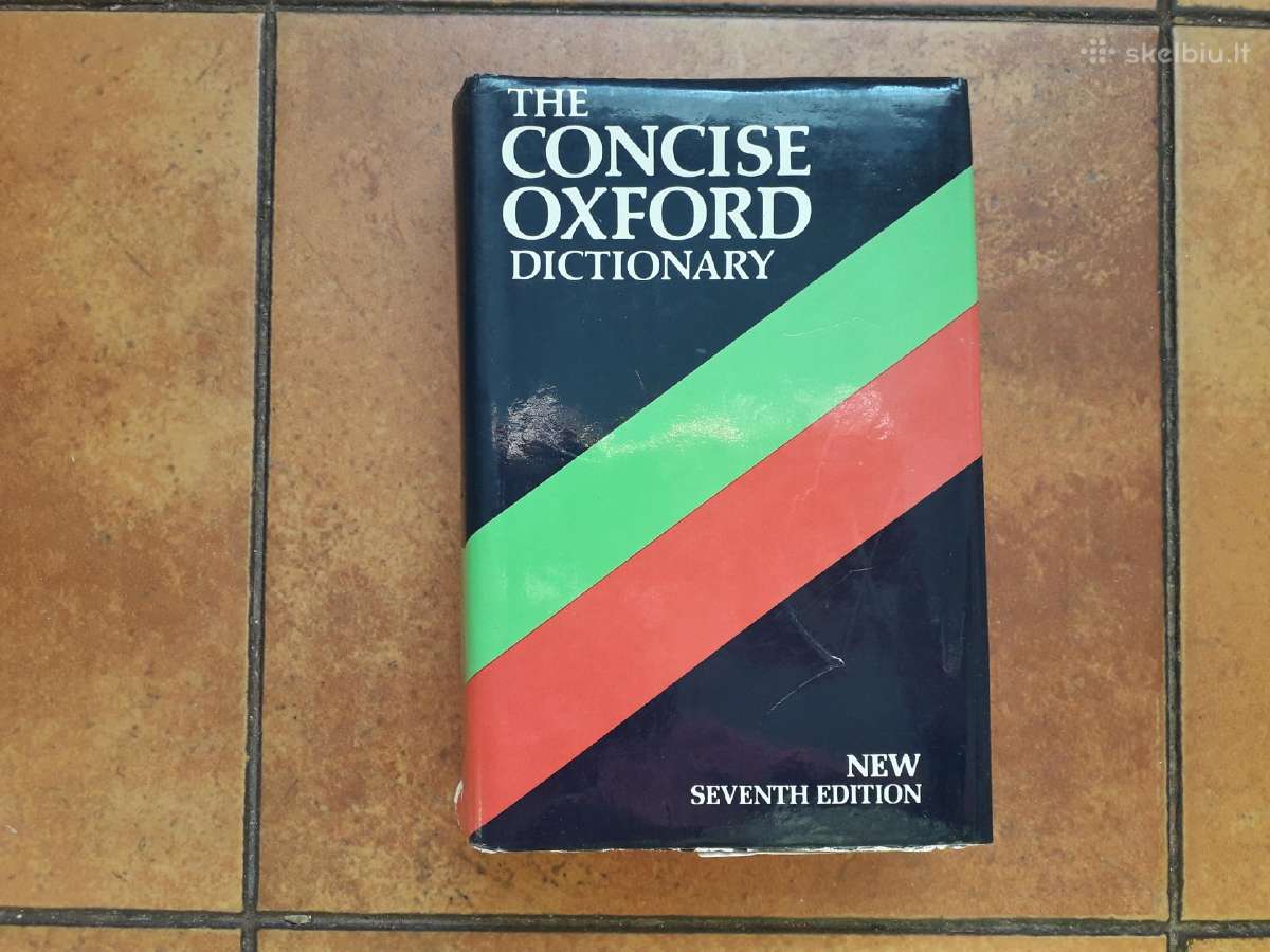 The Concise Oxford Dictionary 1987 m.