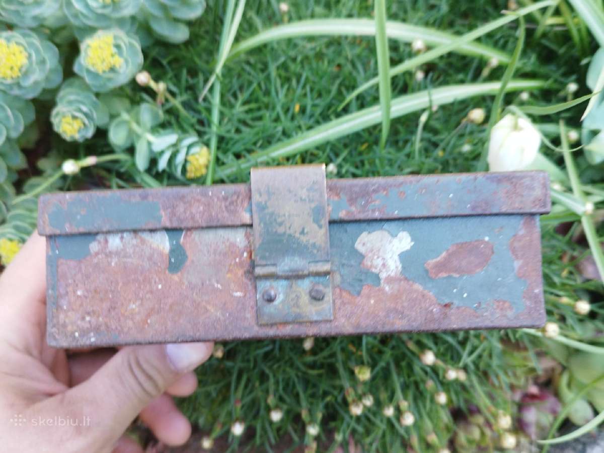 Britų armijos ww2 ryšininko lempų dėžutė - nuotraukos Nr. 4