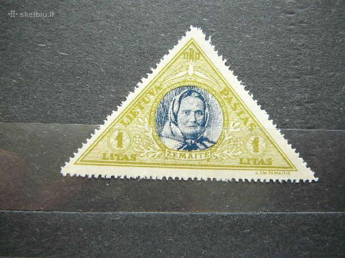 Lietuva 1933 J. Zemaite Mlh lit378asp