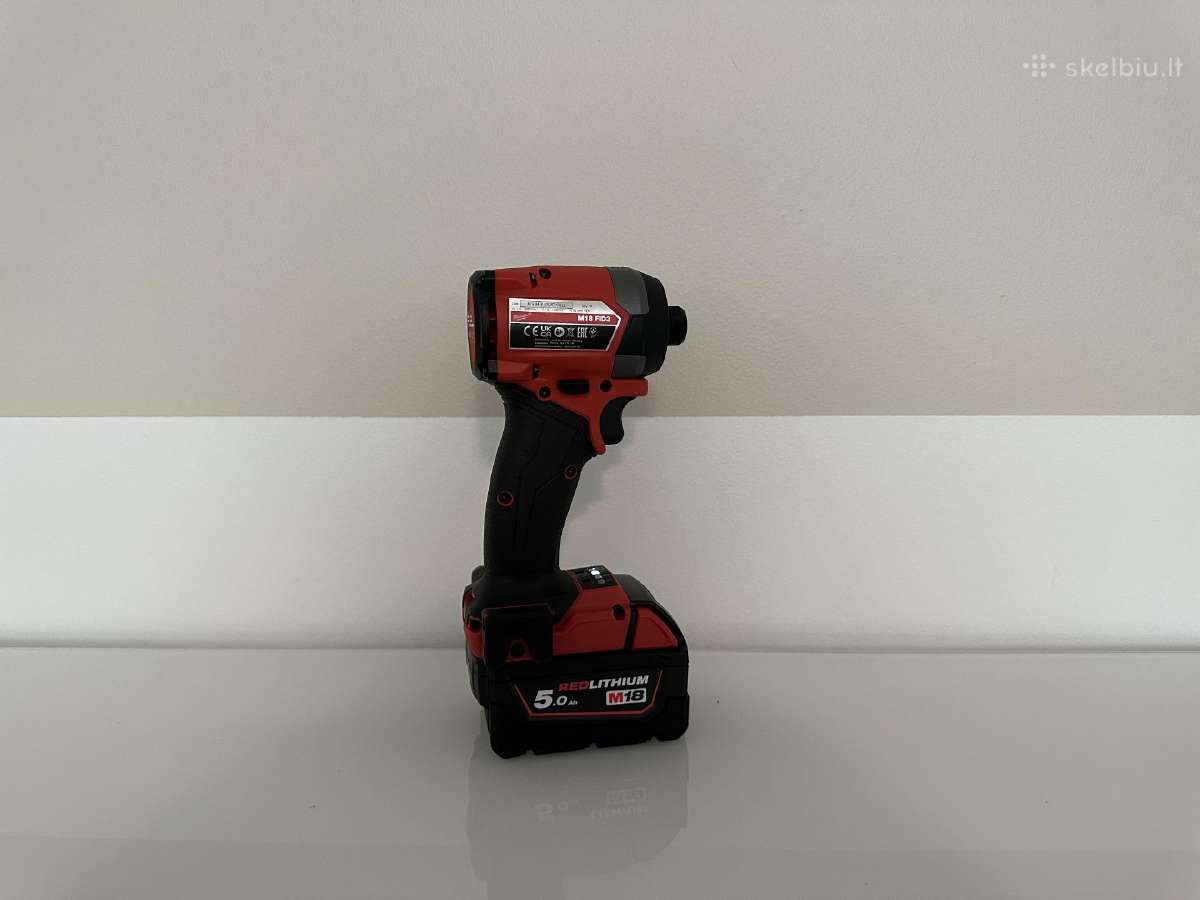 Akum. smūginis suktuvas Milwaukee M18 Fid3, 226nm - nuotraukos Nr. 2