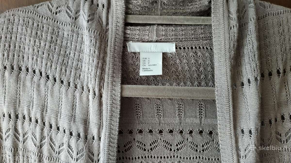 H&m plonas kardiganas, nertinis - nuotraukos Nr. 2