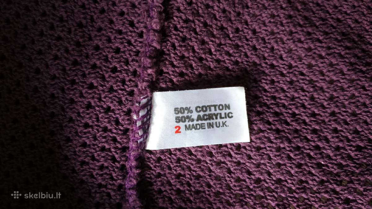 Naujas violetinis kardiganas - nuotraukos Nr. 3