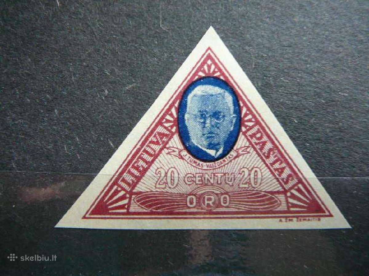 Lietuva 1933 J. T. Vaizgantas Mnh lit375bsm