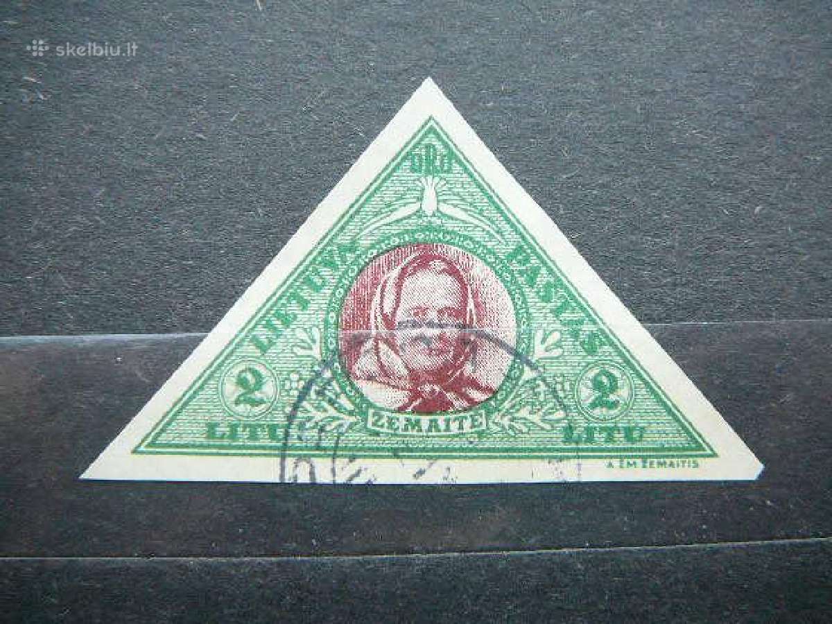 Lietuva 1933 J. Zemaite antsp. lit379ba