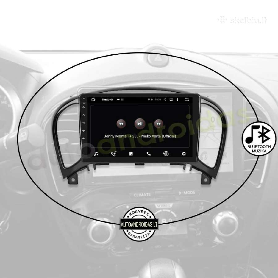 Nissan Juke 2010-14 Android multimedia GPS/WiFi/bt - nuotraukos Nr. 6