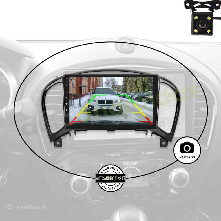 Nissan Juke 2010-14 Android multimedia GPS/WiFi/bt - nuotraukos Nr. 7