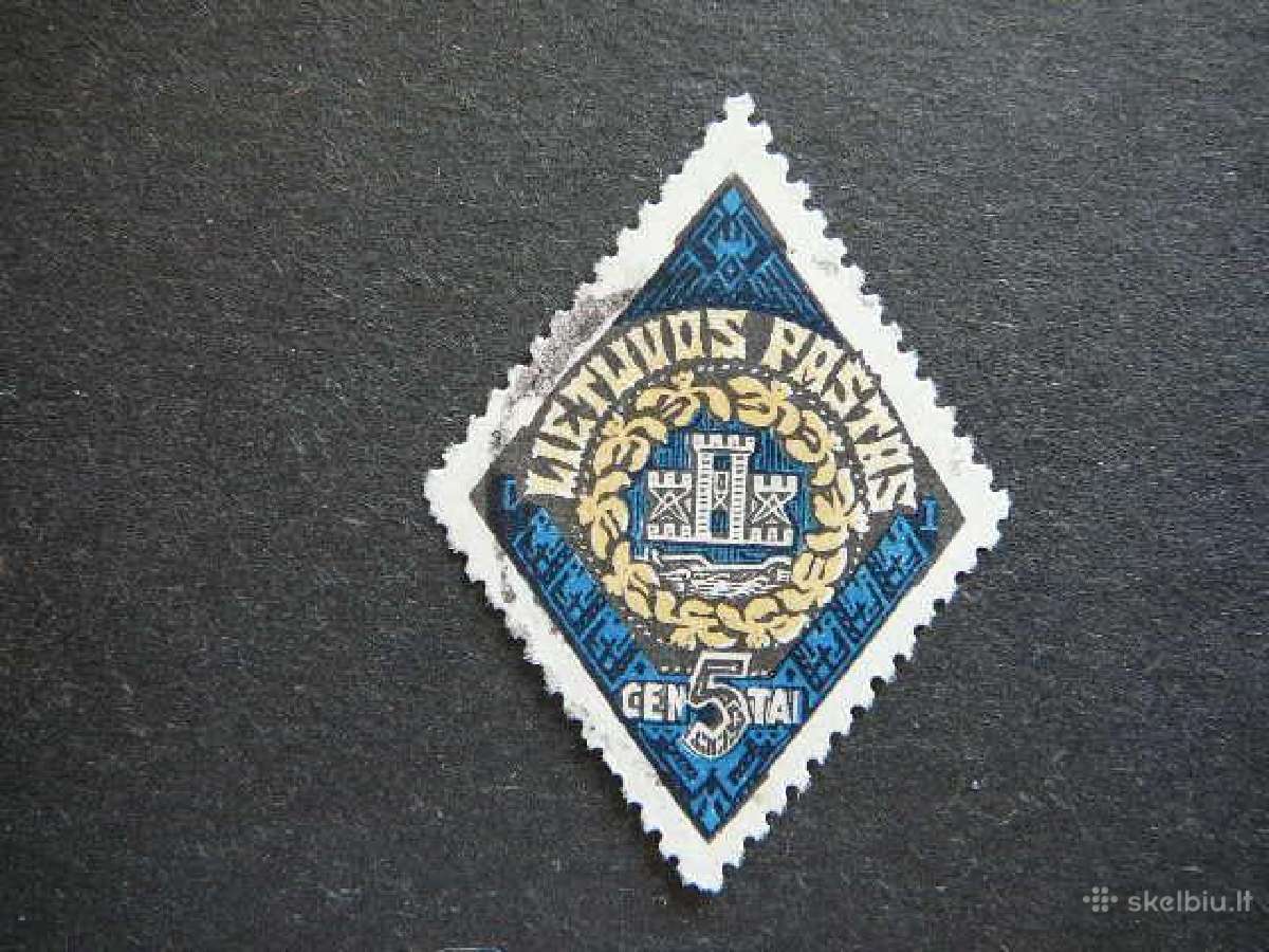 Lietuva 1923 Klaipeda 5ct antsp. lit199a