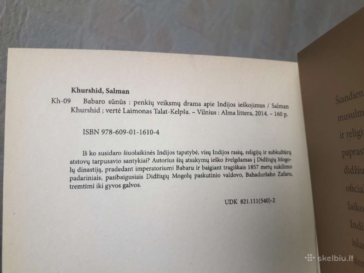 Salman Khurshid "Babaro sūnus" 2014 metai - nuotraukos Nr. 5
