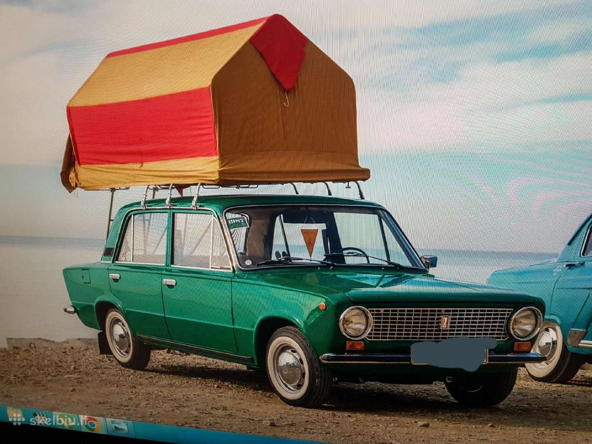 Automobilio stogo palapinė bagazine - nuotraukos Nr. 34