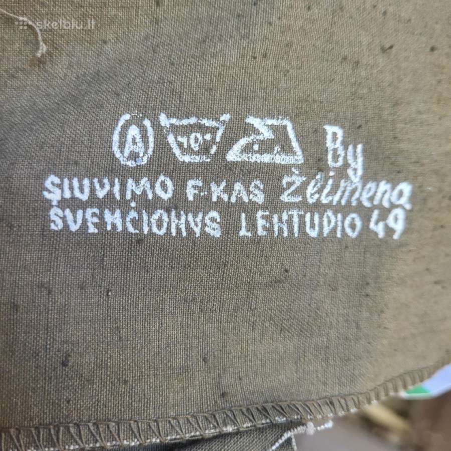 Naujas/senas karinis lietpaltis - nuotraukos Nr. 3