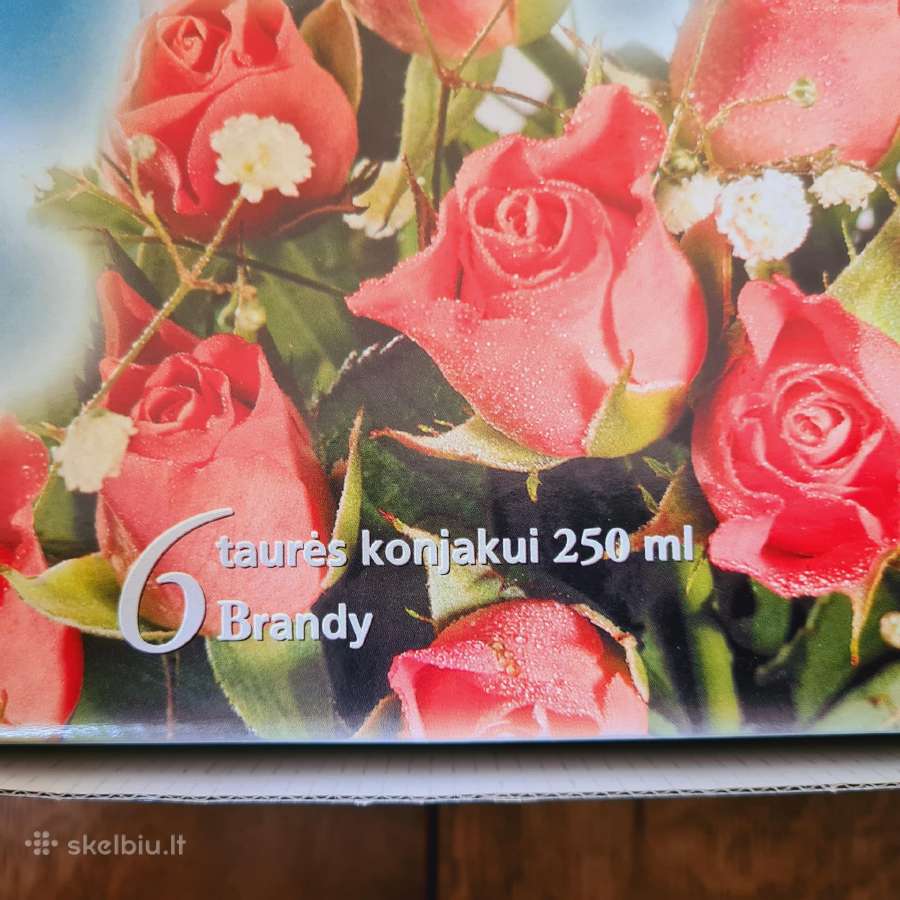 Nenaudotos brendžio taurės (250 ml) dėžėse - nuotraukos Nr. 5