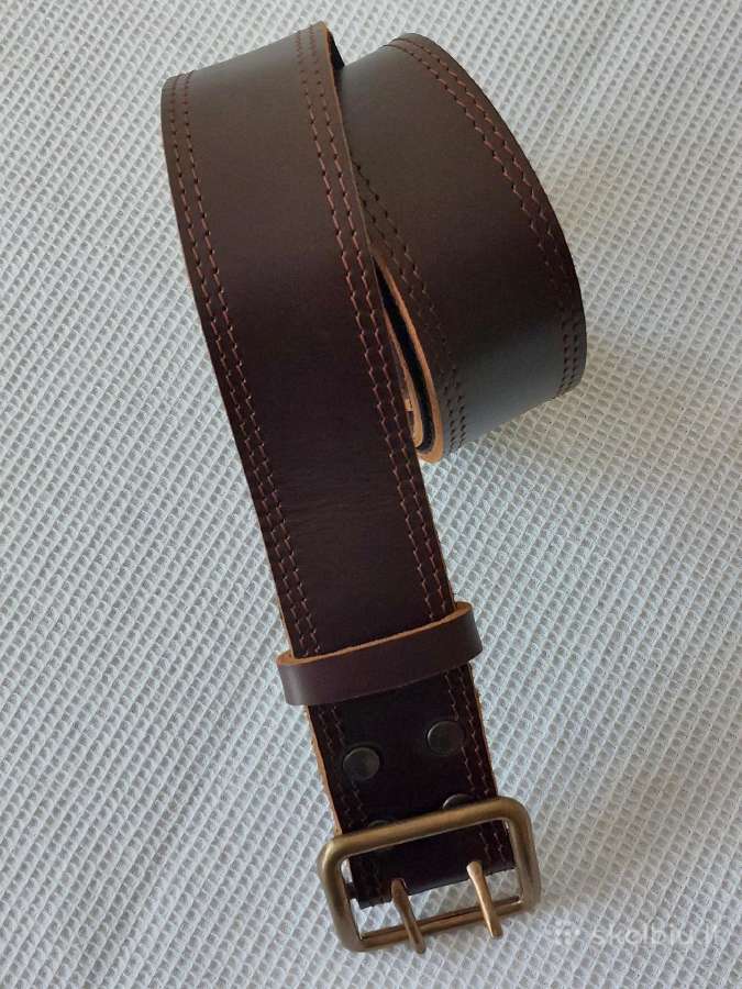 Kariniai odiniai diržai 130 cm. ir 120 cm. - nuotraukos Nr. 11