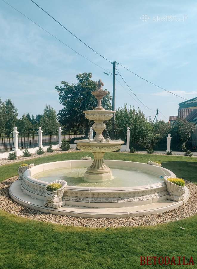 Fontanai ir kriokliai, lauko skulptūros - nuotraukos Nr. 2
