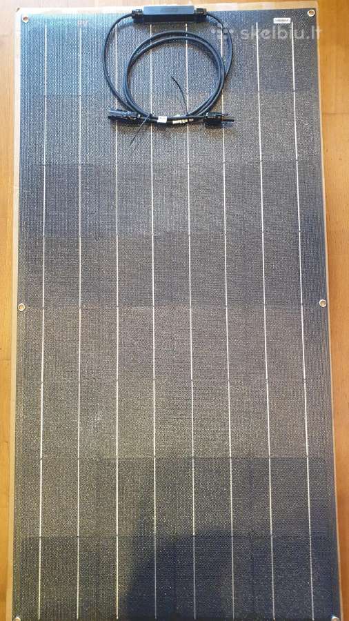 Saulės baterijos komplektas su valdikliu 100w 100a - nuotraukos Nr. 3