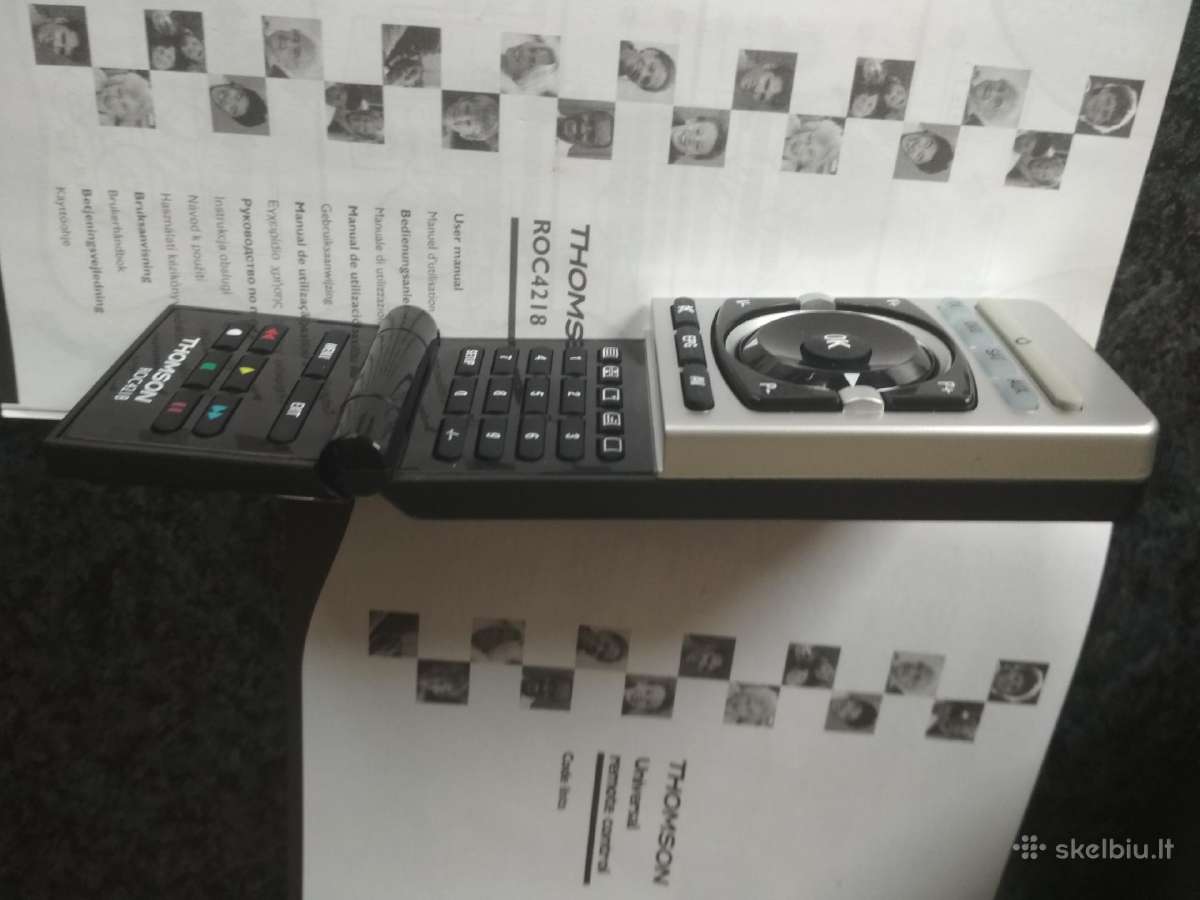 Thomson TV audio universalus distancinis pultas - nuotraukos Nr. 5
