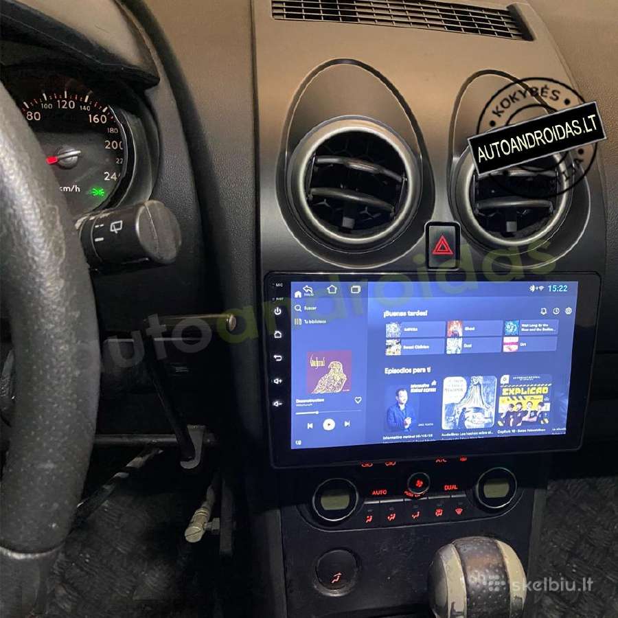 Nissan Qashqai 2006-13 Android multimedia GPS/WiFi