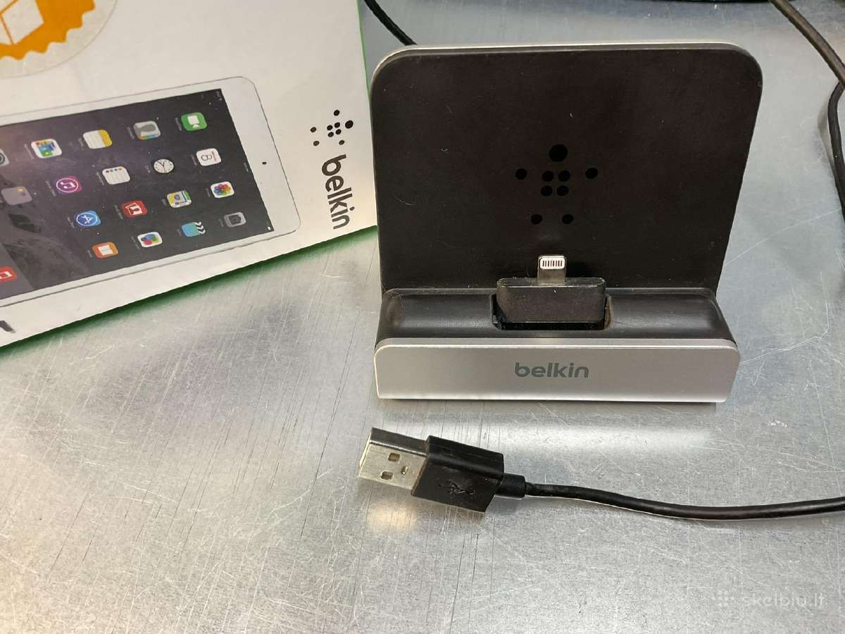 iPhone lightning pakrovimo stotis Belkin