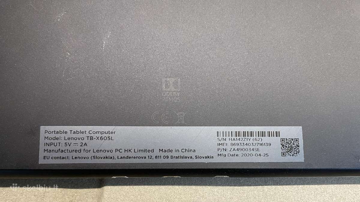 Naujas Lenovo X605l X605f X605m ekranas stiklas - nuotraukos Nr. 8