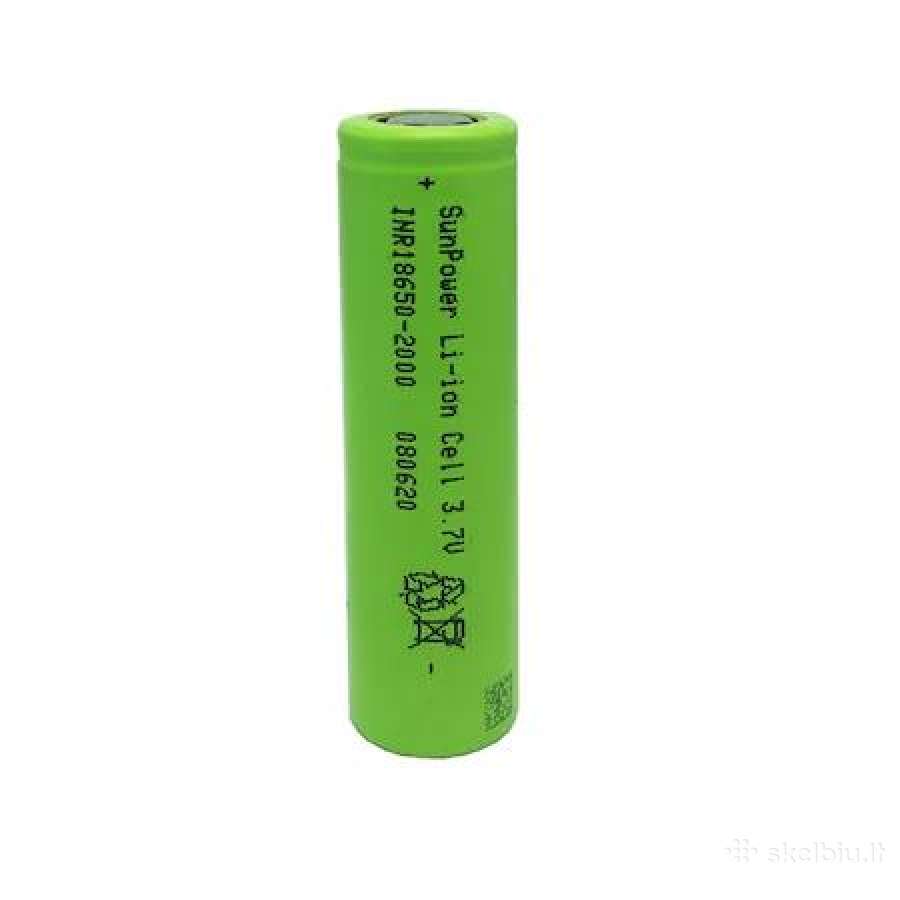 Naujos Li-ion celės 2000mah-20a