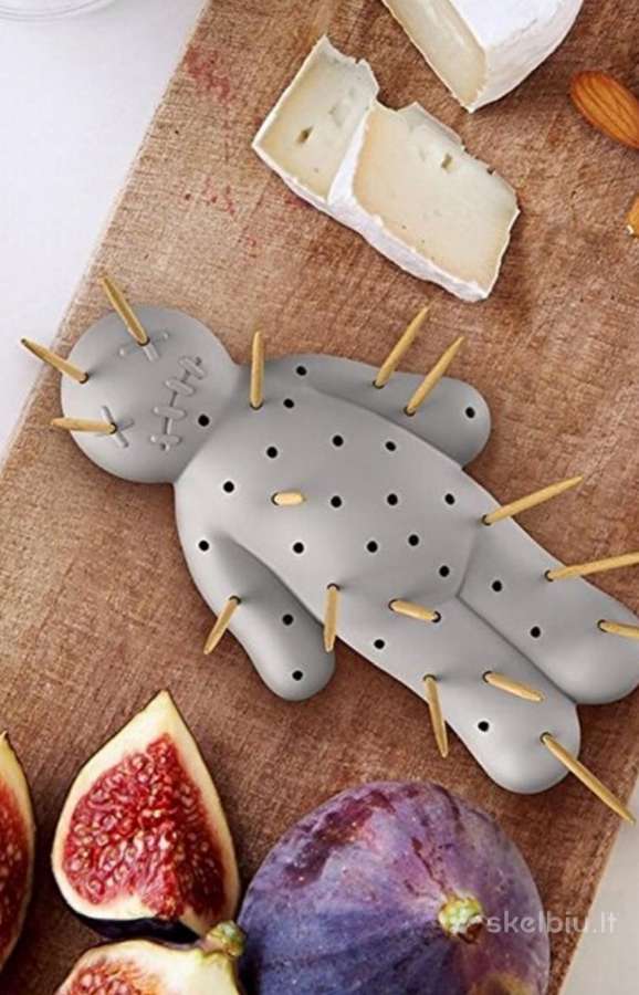 Dantų krapštukų, smeigtukų laikiklis Voodoo