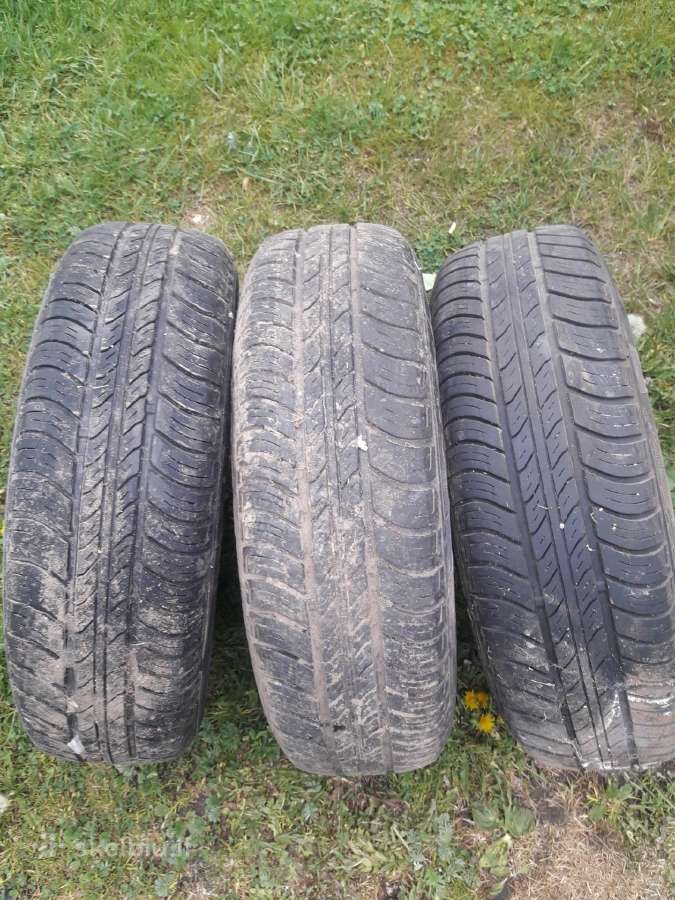 Ratlankiai su padangomis 175 x 70 r14 ir renault ю - nuotraukos Nr. 2