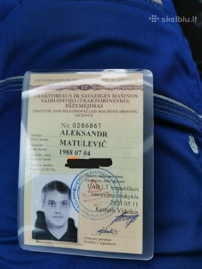 Sveiki ieškau darbo turiu b, be, c, CE, d - nuotraukos Nr. 4