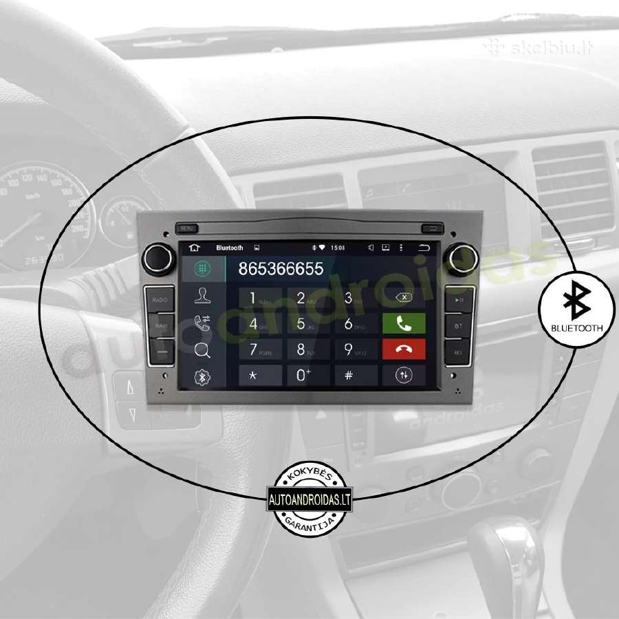 Opel 2002-11 Android multimedia Usb/GPS/WiFi/blu - nuotraukos Nr. 5