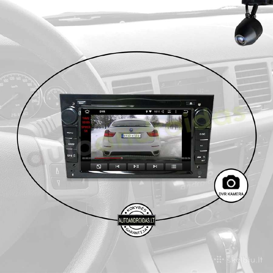 Opel 2002-11 Android multimedia Usb/GPS/WiFi/blu - nuotraukos Nr. 8