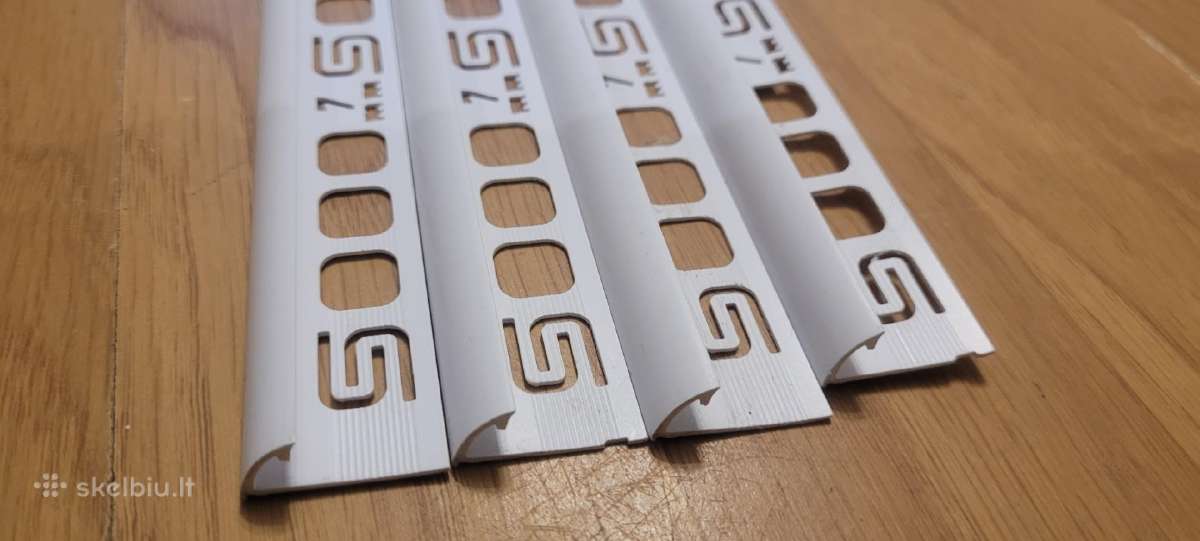 Plastikiniai apdailos kampai plytelėms - nuotraukos Nr. 2