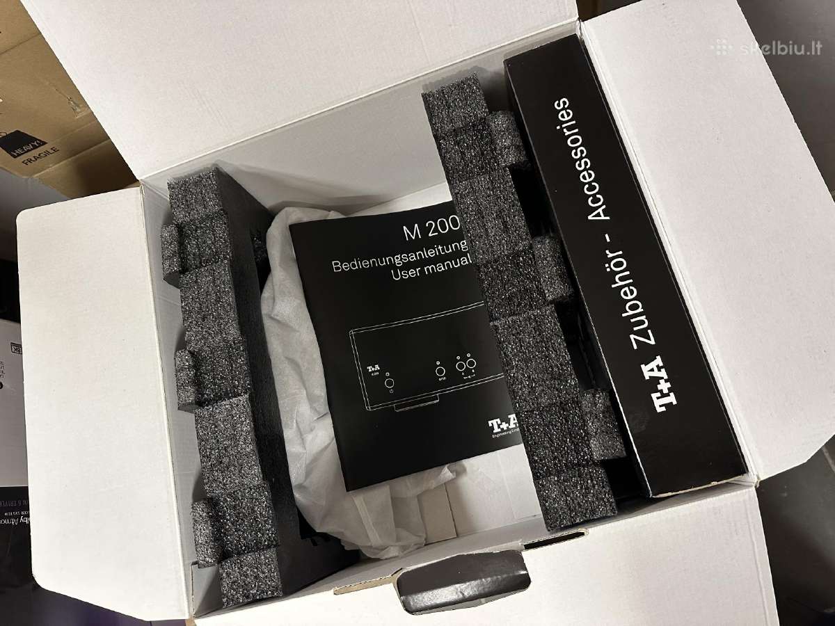 T+a Ha200 headphone amplifier black + Hdmi module - nuotraukos Nr. 11