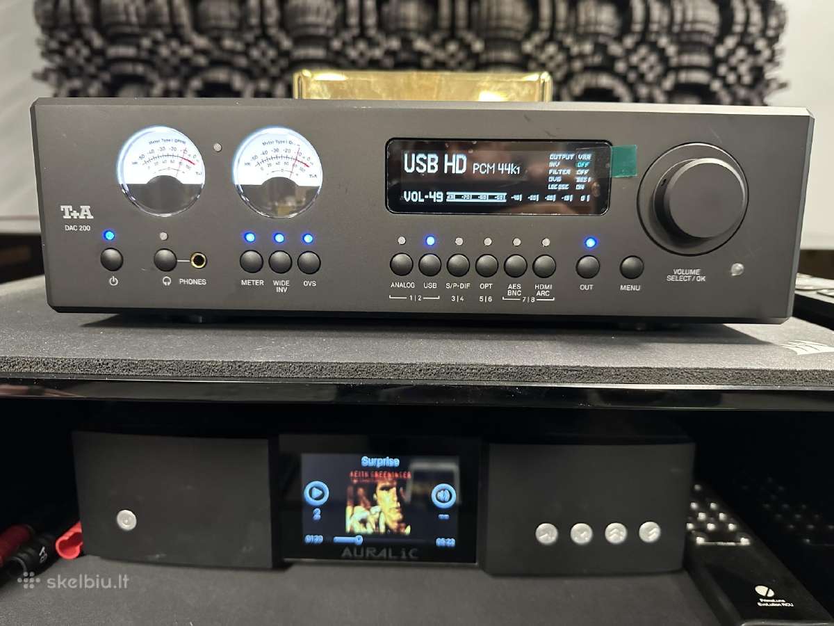 T+a Ha200 headphone amplifier black + Hdmi module - nuotraukos Nr. 13