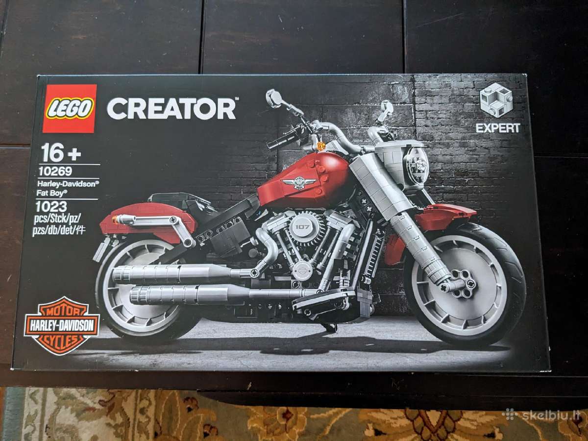 Lego Creator Expert Harley-davidson Fat Boy - nuotraukos Nr. 2