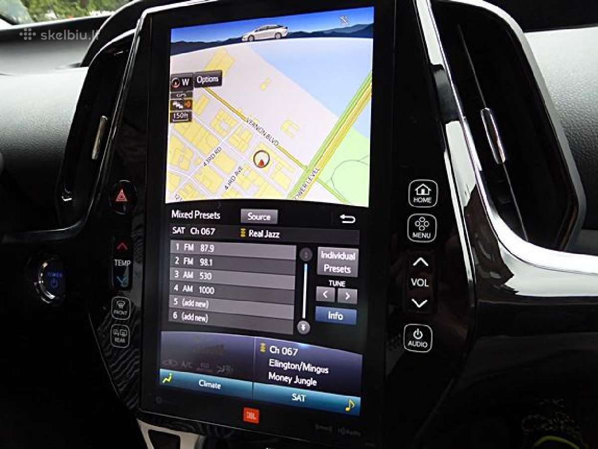 Navigacijos žemėlapių atnaujinimas. Toyota Prius