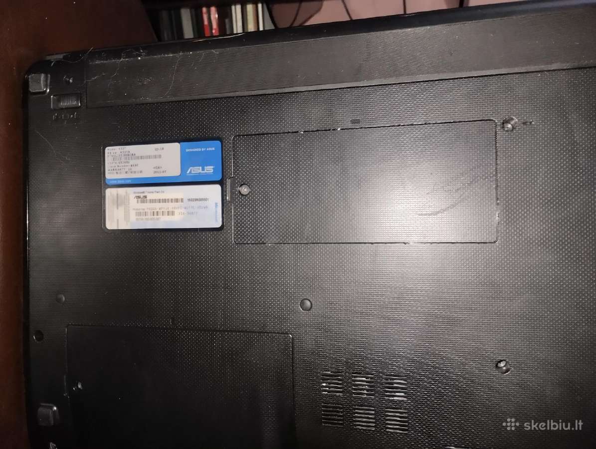 Nešiojamas kompiuteris Asus K53t - nuotraukos Nr. 8