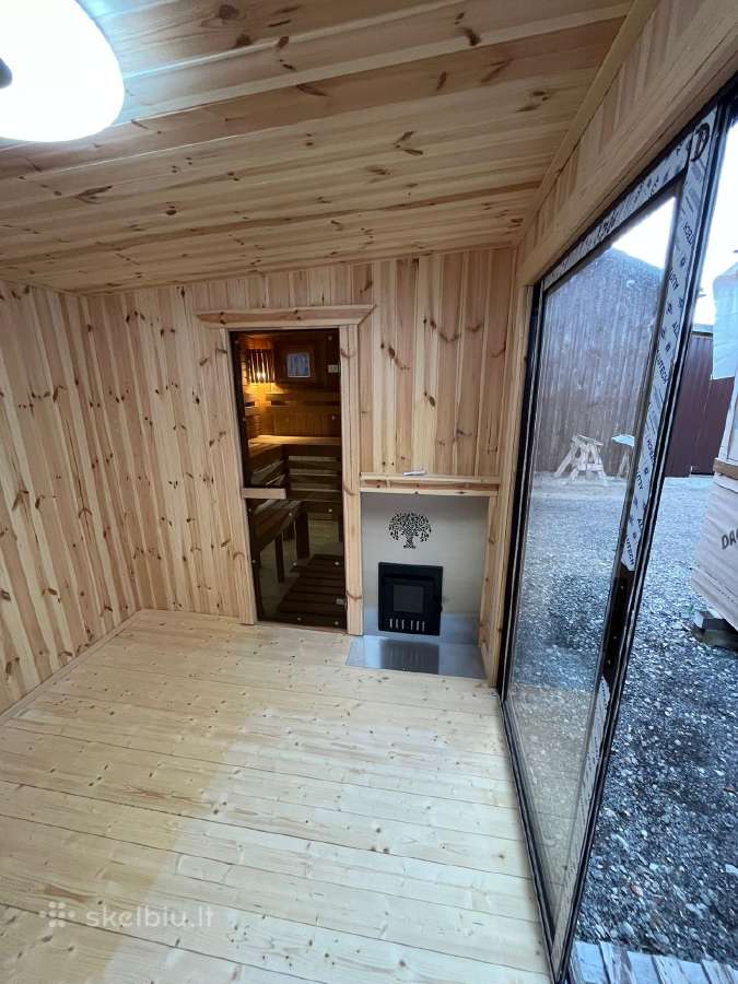 Pirtis sauna karkasine pirtis - nuotraukos Nr. 8