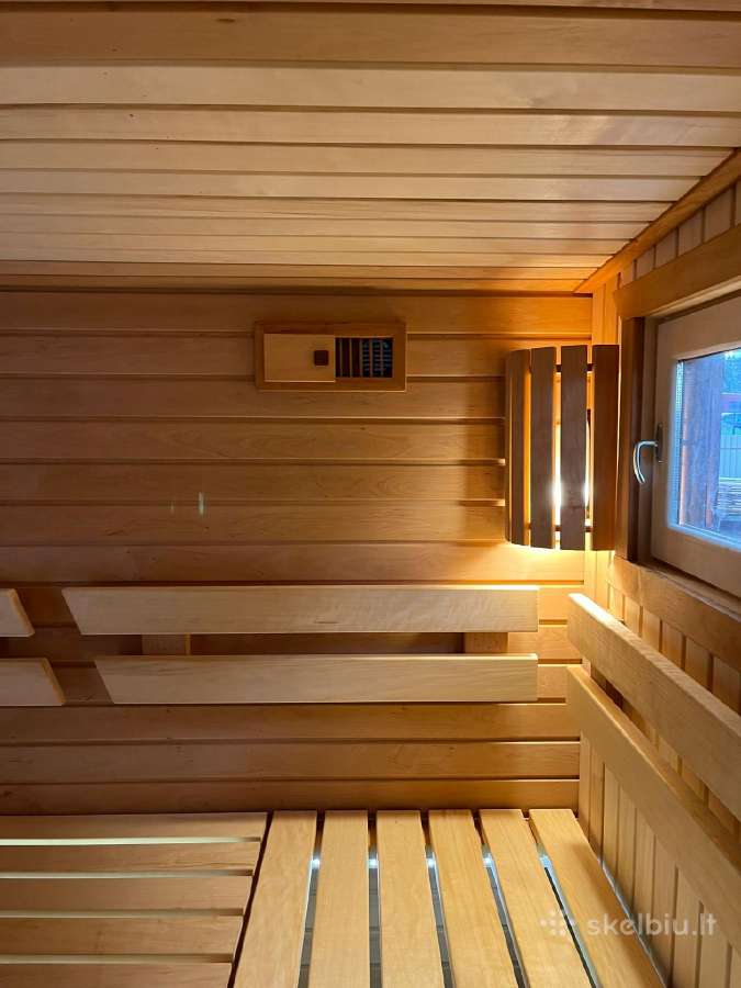 Pirtis sauna karkasine pirtis - nuotraukos Nr. 24