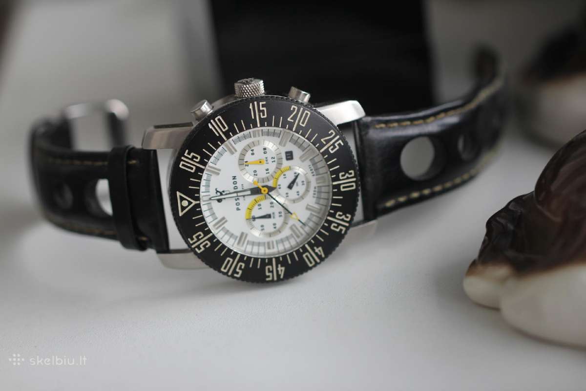 Poseidon sweden quartz Originalas riboto leidimo - nuotraukos Nr. 2