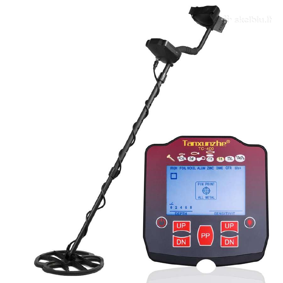 Galingas Metalo detektorius T400 - nuotraukos Nr. 4