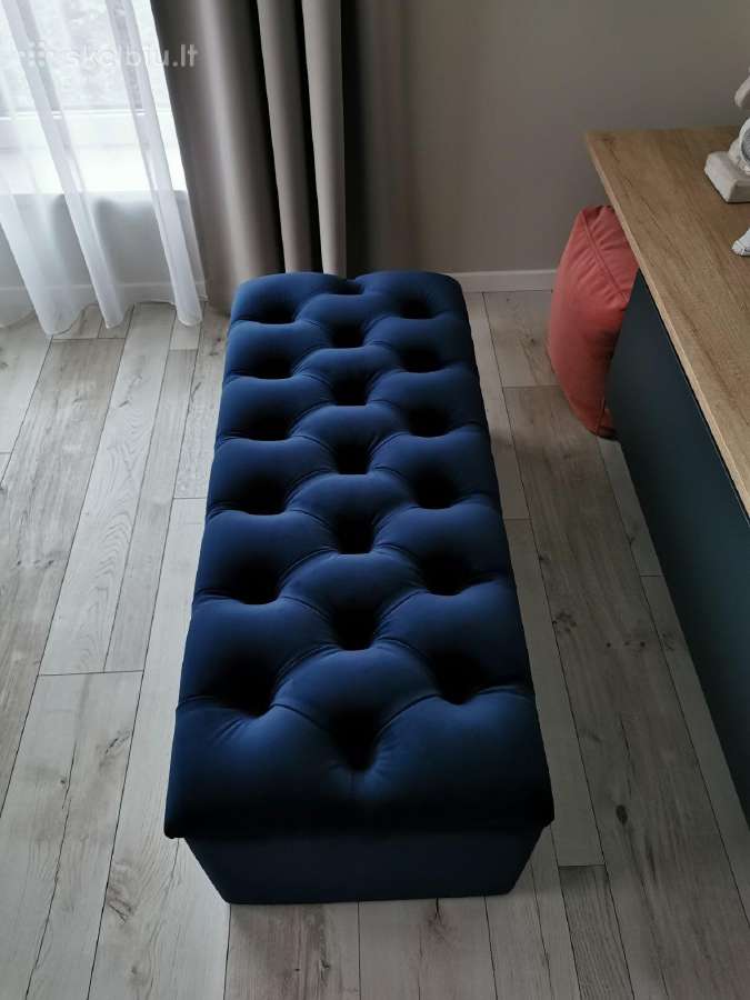 Daiktadėžė pufas chester - nuotraukos Nr. 31