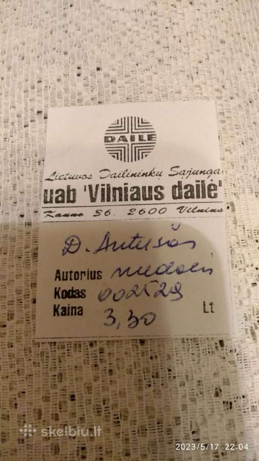 Keramikiniai medaliai "Vilnius" - nuotraukos Nr. 2