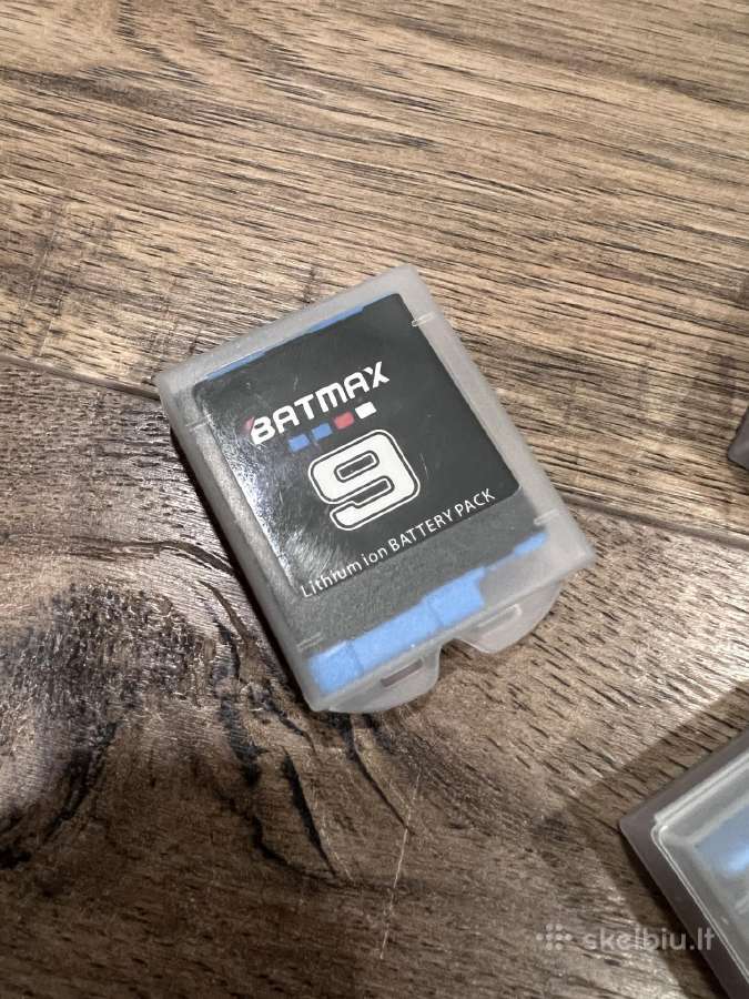 Gopro 5, 6, 7 baterija Ahdbt-501 - nuotraukos Nr. 12