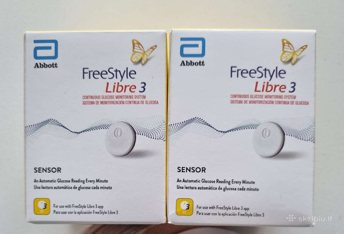 Sensoriukai Libre2, Libre 2 plus ir Libre 3 - nuotraukos Nr. 2