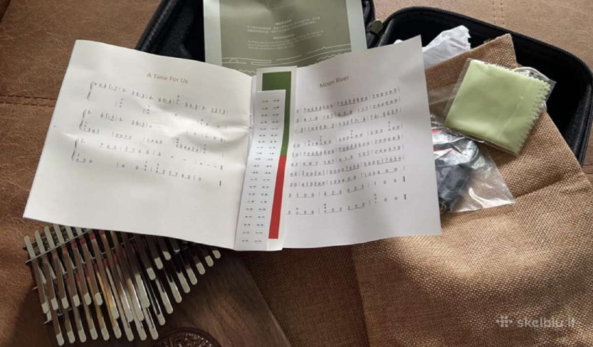 Muzikinis instrumentas kalimba - nuotraukos Nr. 8