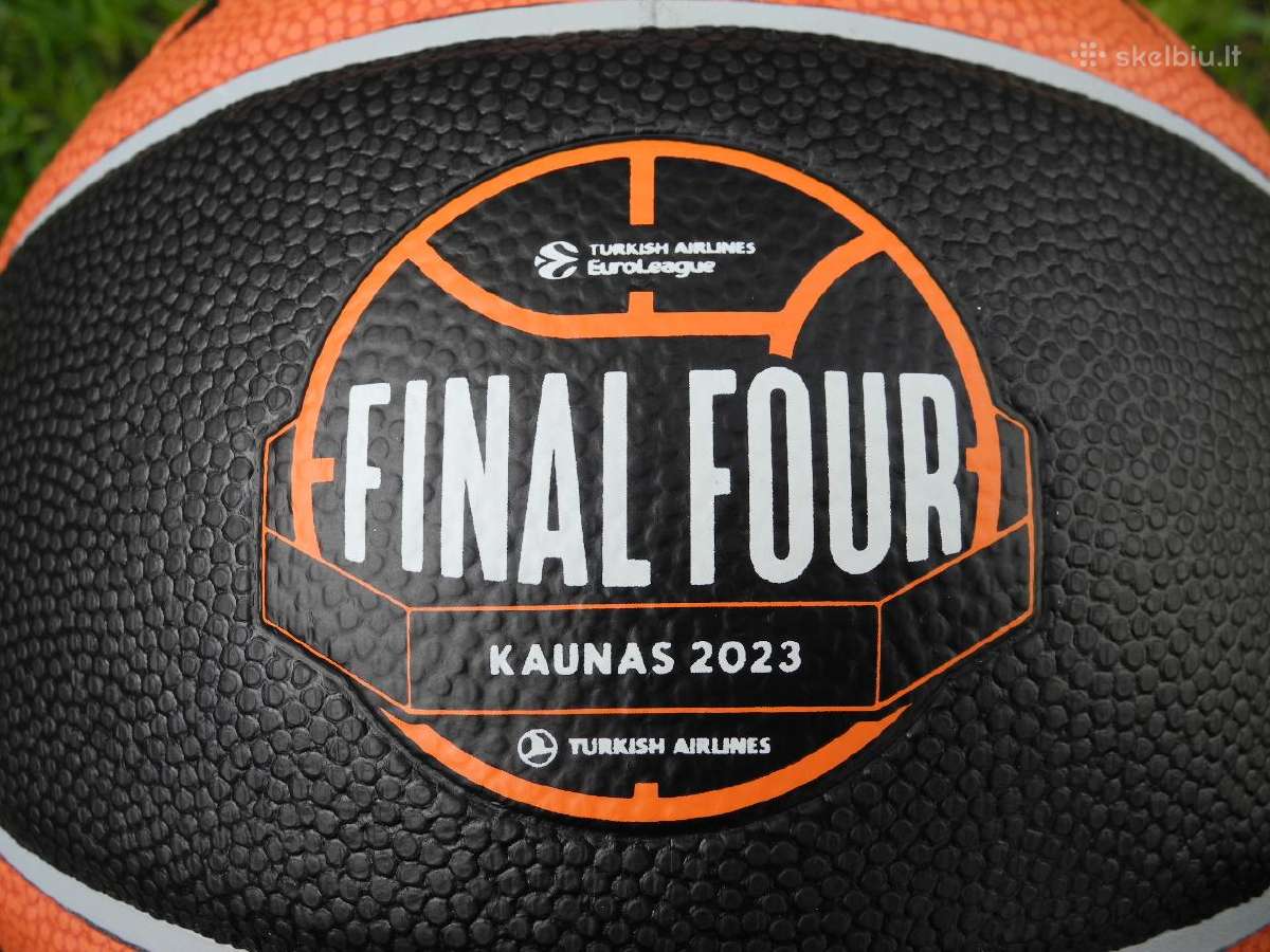 Išskirtinis kamuolys: Euroleague Final4 Kaunas2023