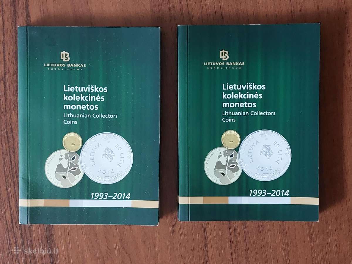 Monetų katalogas : Litai 1993 m. - 2014 m.