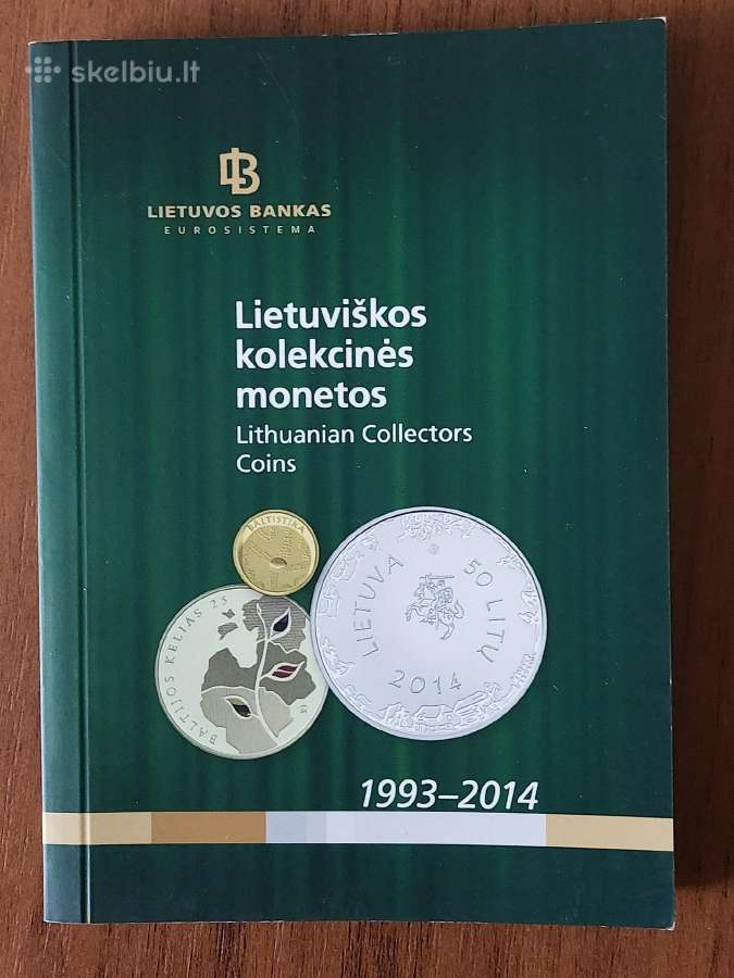 Monetų katalogas : Litai 1993 m. - 2014 m. - nuotraukos Nr. 2