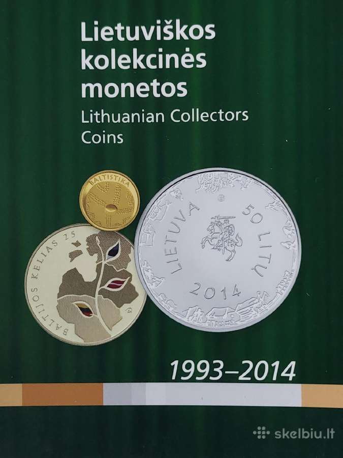 Monetų katalogas : Litai 1993 m. - 2014 m. - nuotraukos Nr. 3