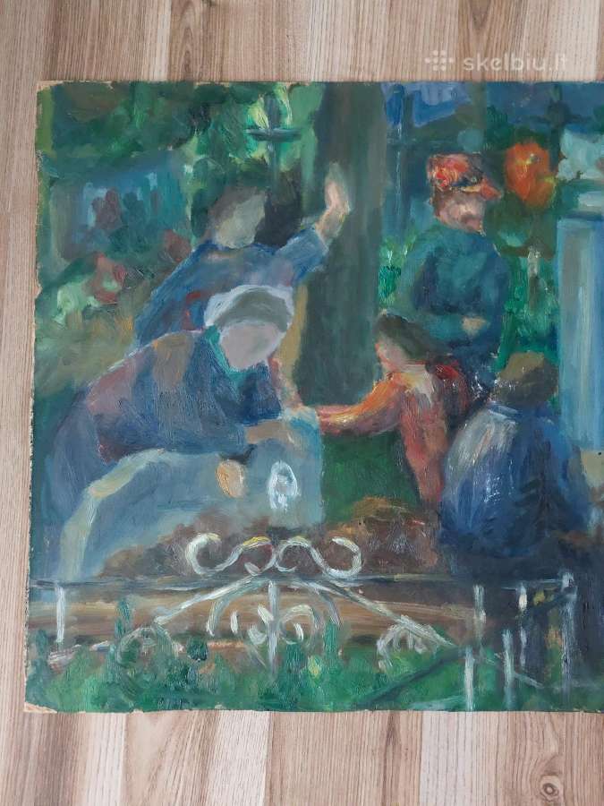 Parduodu lietuvišką paveikslą " Viečnastis ". - nuotraukos Nr. 9