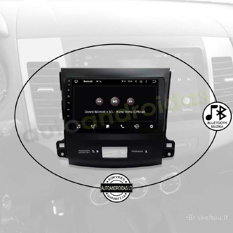 Mitsubishi Outlander Android multimedia GPS/WiFi - nuotraukos Nr. 6