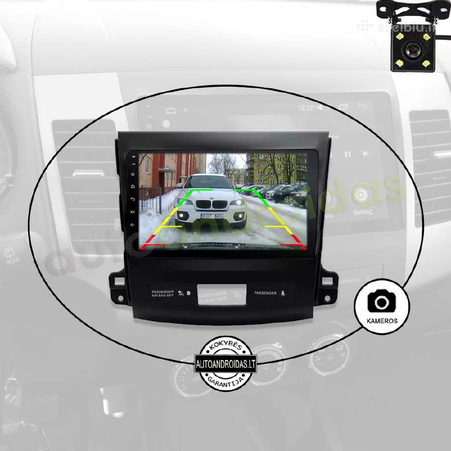 Mitsubishi Outlander Android multimedia GPS/WiFi - nuotraukos Nr. 7